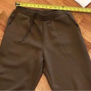 Brown Wide-Leg Pants